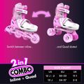 YVOLUTION Neon Combo 2 se 1 Afxomeioumena Patinia - Roz (30-33)